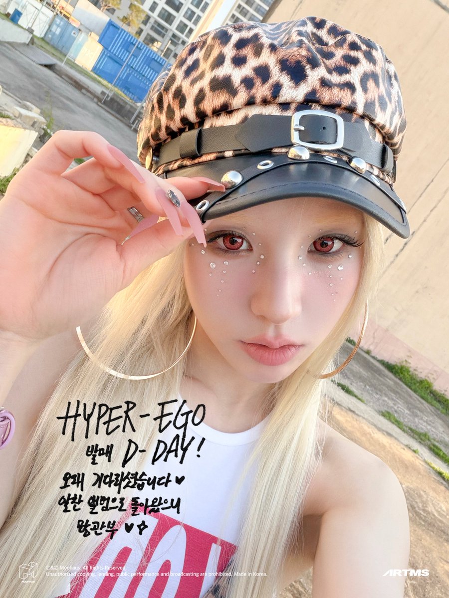 official_artms's tweet photo. ARTMS <Hyper-Ego>
2026.08.07 1PM (KST)

Message from HeeJin

Pre-save 
🔗https://t.co/apSkwOwPcH
Spotify Countdown Page 
🔗https://t.co/QESrEH9jdJ

#ARTMS #아르테미스 #OURII
#Born_Stunner #Hyper_Ego https://t.co/V9xyIKIQ4b