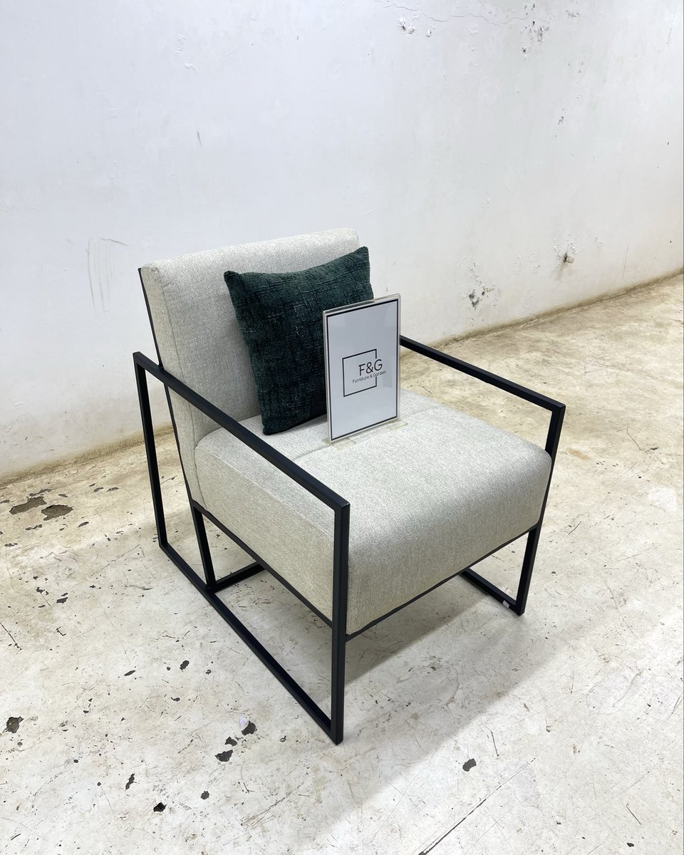 FnG_Kenya's tweet photo. Introducing our Layback Armchair: where comfort meets creativity!

Crafted with sturdy fabric and supported by a sleek metallic base, this chair is the perfect blend of style and versatility.

Elevate your space with modern elegance.✨ #furniture #indoor #livingroomdecor #armchair #laybackarmchair