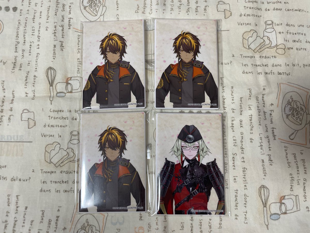 utf8bit's tweet photo. 【交換譲渡】刀剣乱舞 スクエア缶バッジ
譲→跪坐 火車切,石田
求→祝装 歌仙,☆鶴丸,☆三日月1,宗三1,平野1,孫六+無骨,雲生+雲次 or 定価+送料
譲渡優先、☆含まない交換は2:2〜。よろしくお願い致します。 https://t.co/lEaMelUETA