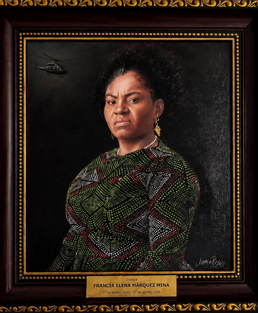 CandelaPura666's tweet photo. Hoy nos despedimos de la primera Vice Afro, recordada por hacer jetas en todo momento y pasear en "helicótero".
Nada más! 🤷🏽‍♀️
Bye @FranciaMarquezM https://t.co/9ydMlAAWEo