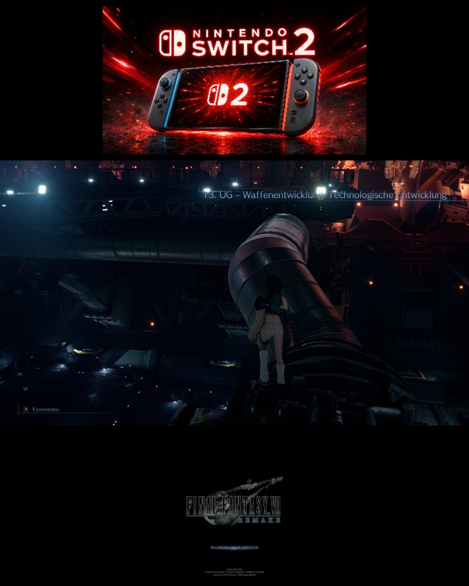 Dennis_RPGKING's tweet photo. #NintendoSwitch2 #FINALFANTASYVIIREMAKE #INTERmission Spieltagebuch Update: 13. UG - Waffenentwicklung: Technologische Entwicklung,Waffentestlabor,Waffenexperimente - Schwere Waffen und Deepground Siehe Bilder Yeah🙂 https://t.co/8Cy5lMZAwl