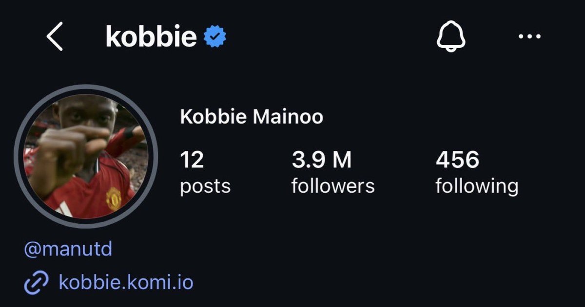 ZaidBalll's tweet photo. 🚨📸 - Kobbie Mainoo has updated his new Instagram profile picture.❤️ https://t.co/fDXWh20WPP