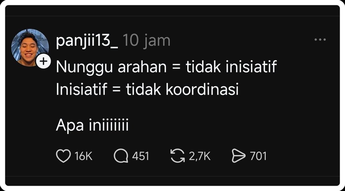 SosmedAnu's tweet photo. Serba salah di tempat kerja: https://t.co/zPOakcwufk