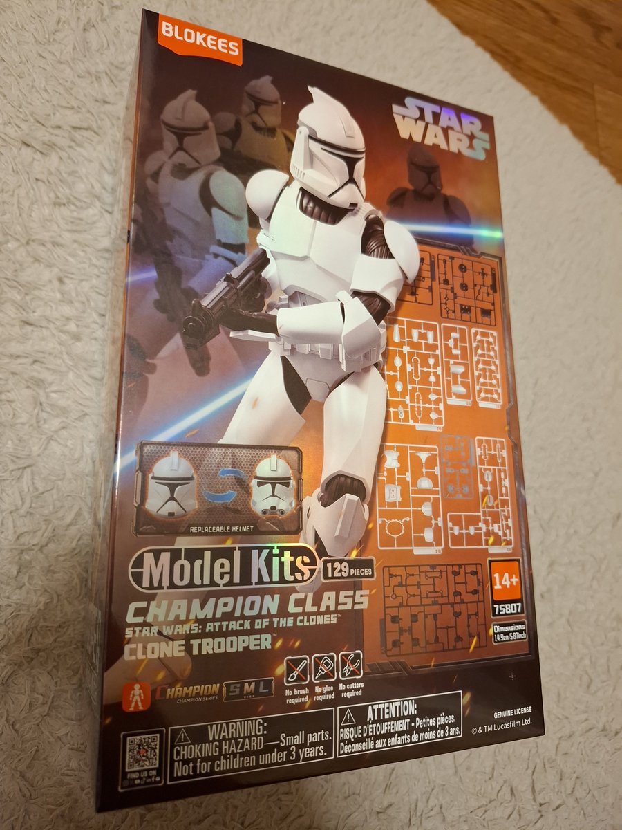 peggies_suki's tweet photo. ガリンペイロからクローントルーパーが届いた！ https://t.co/6c8fN7Fd1G