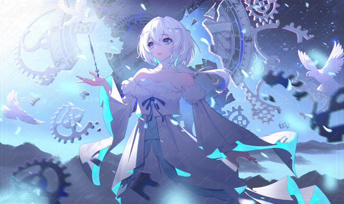 Artistreccs's tweet photo. Artist • 不会画画的小豆子
Drawmarket • From 25 USD+ https://t.co/h42OzrE4QQ