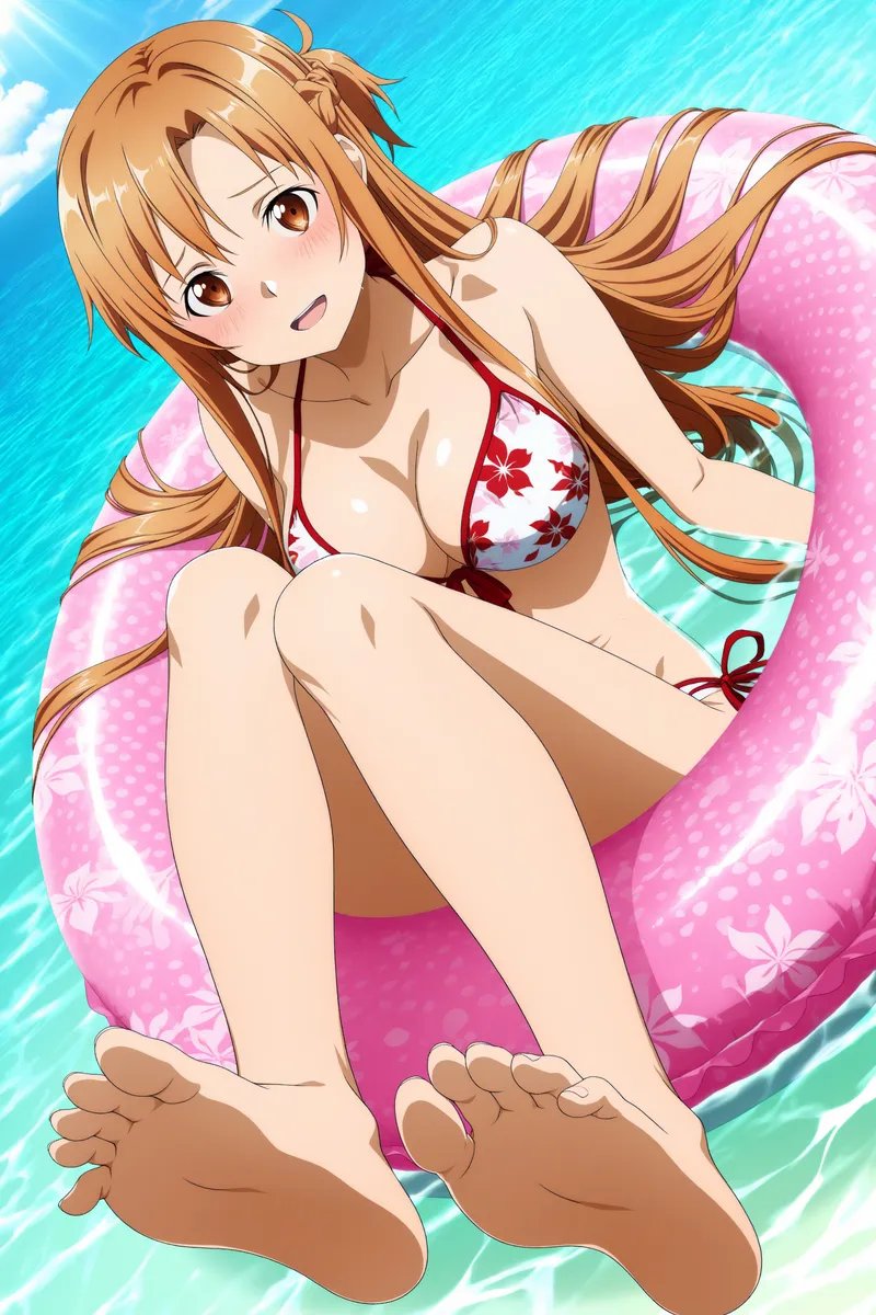 AsunaDailyy's tweet photo. 🌞 L'Épéiste l'unique en vacances ça change des combats ⚔️

​#SwordArtOnline #SAO #Asuna #AsunaYuuki https://t.co/5hvoS9sqh1