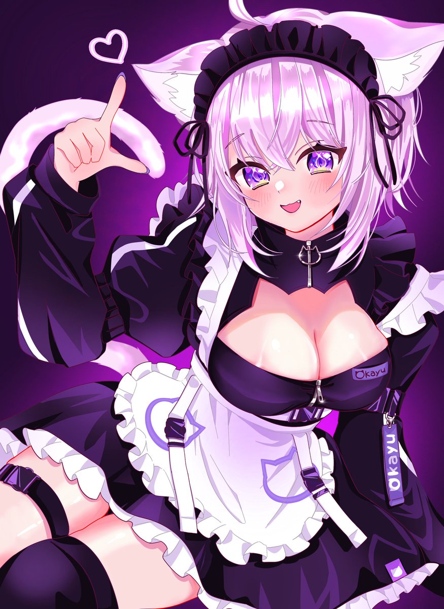 illustrator_mao's tweet photo. にゃんちゃん🍙💟
#絵かゆ https://t.co/y2cGhzYSiO