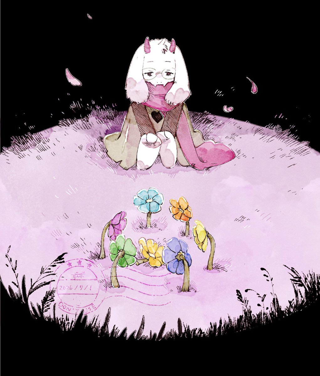 zunda_e_damame's tweet photo. 日没
(ポイピク再掲)
#deltarune https://t.co/RZmMUC4jJi