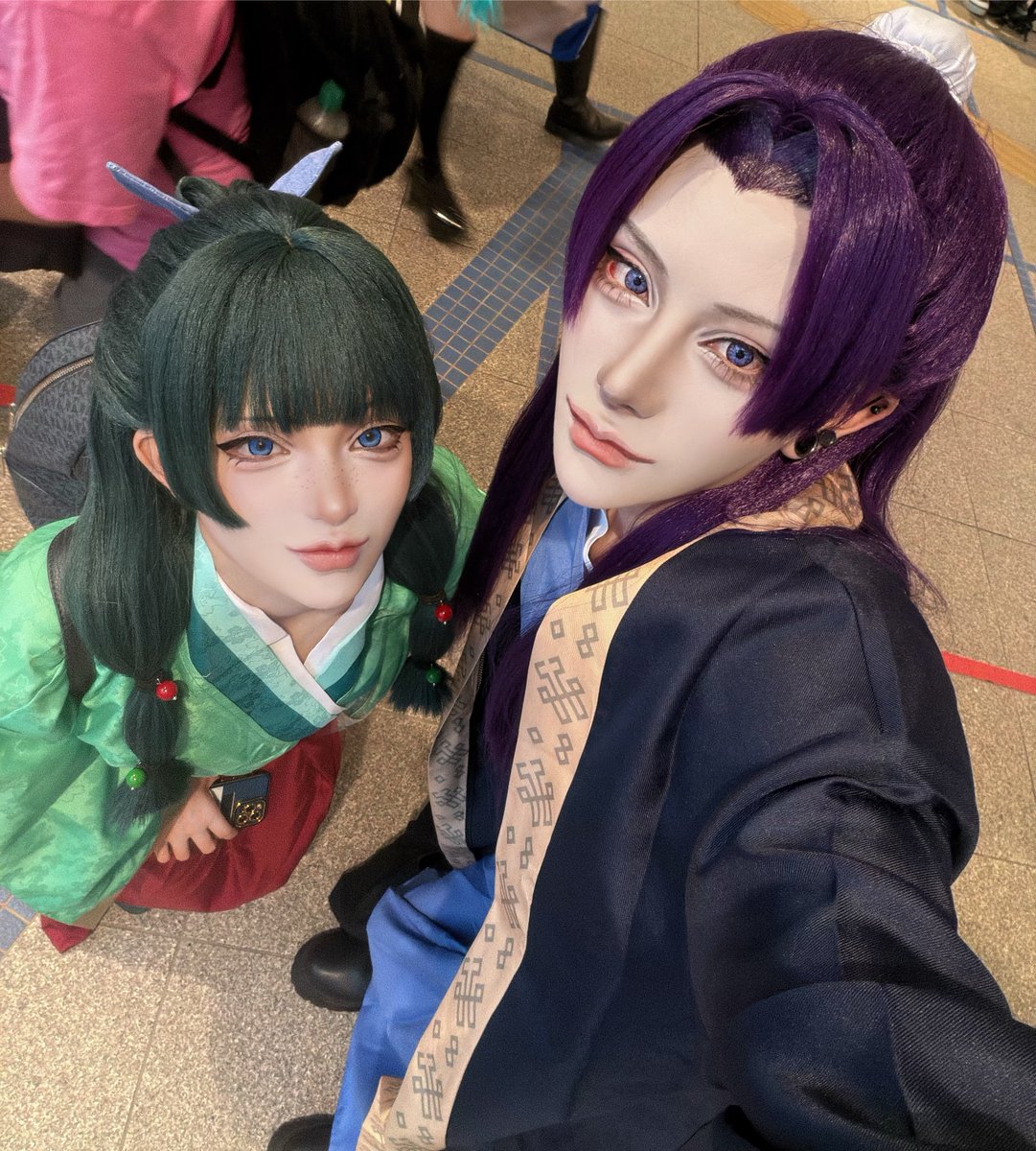 zio_404's tweet photo. 念願の薬屋！！！
猫猫と壬氏！

#コスサミ2026 https://t.co/XXy1qCFxkQ