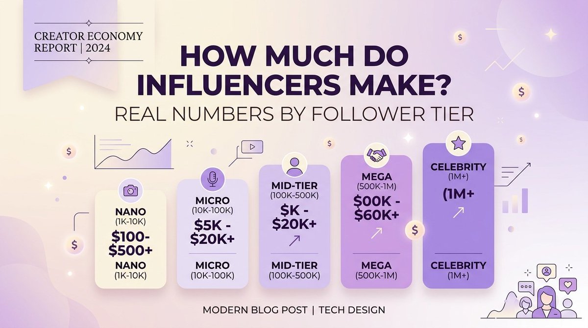 aveoreach's tweet photo. 💰 Everyone assumes more followers = more money

❌ Wrong

A creator with 30K engaged followers can outperform one with 300K passive followers.

🤝 Brands care about engagement.
📊 Not just follower count.

👇 Read more:
https://t.co/rAsB8dsuZg

#InfluencerMarketing #CreatorJobs https://t.co/XAR0P8xJxb