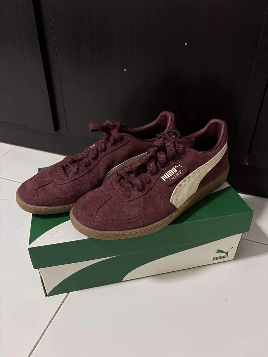 jwmssrh's tweet photo. ส่งต่อ Puma Palermo ❤️
ใส่ไป 1 ครั้งถ้วนนน ใหม่มาก✨
1,000 รวมส่งค่ะ

 #ส่งต่อPuma #ส่งต่อรองเท้า https://t.co/jpQJsmWzV4