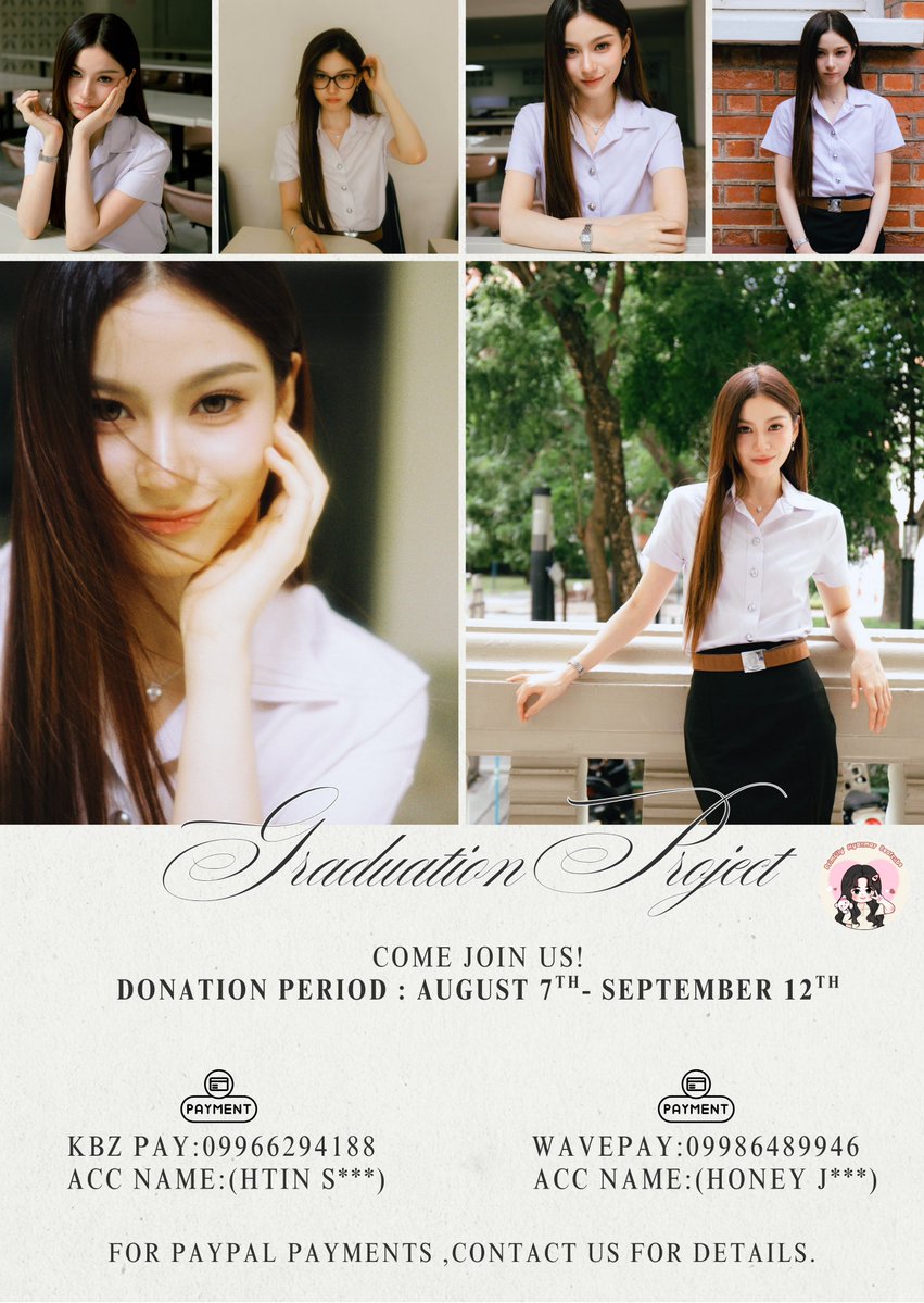 primiilymmfc1's tweet photo. 🎓 [CALL FOR DONATION: Prim's Graduation Project] 

To celebrate the graduation of our dear Nong Prim who has worked so hard since she was young to seamlessly balance both her education &amp; her acting career,we are planning a special Fan Project! 🥹

#primiily #ลูกหมีของพรีม https://t.co/BvJ4GZnKso