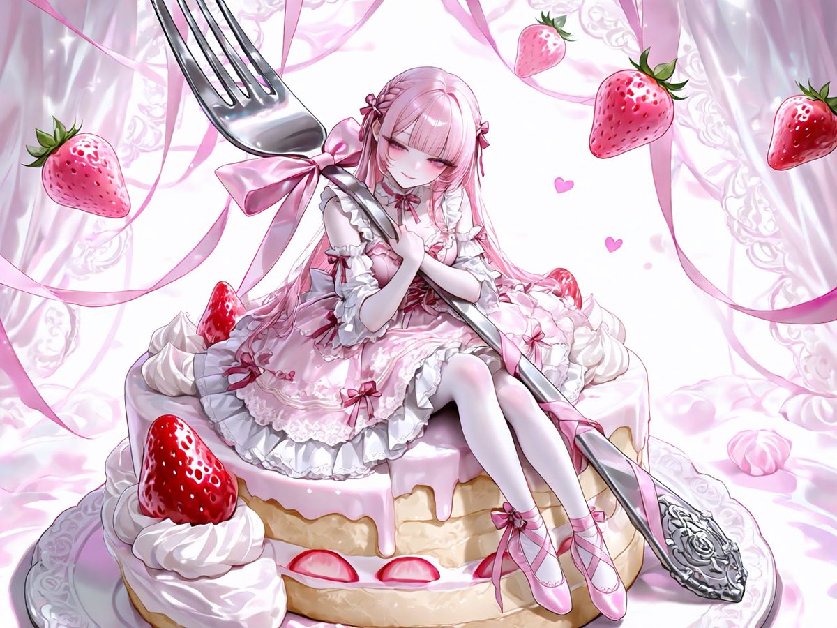 pu_vye's tweet photo. 𓊆ྀི🍰×🩰×🎀プロンプト配布.ᐟ.ᐟ𓊇ྀི

4枚目にプロンプトあります.ᐟスクショしてお使いくださいꢏꢷ^ᴗ ̫ ᴗ^
構図&amp;ポーズも入れる場合は、tubaki.2の使用を強くオススメします◞❤︎
FF外関係なくご自由にどうぞ〜💕 https://t.co/nxXmvpO2cD