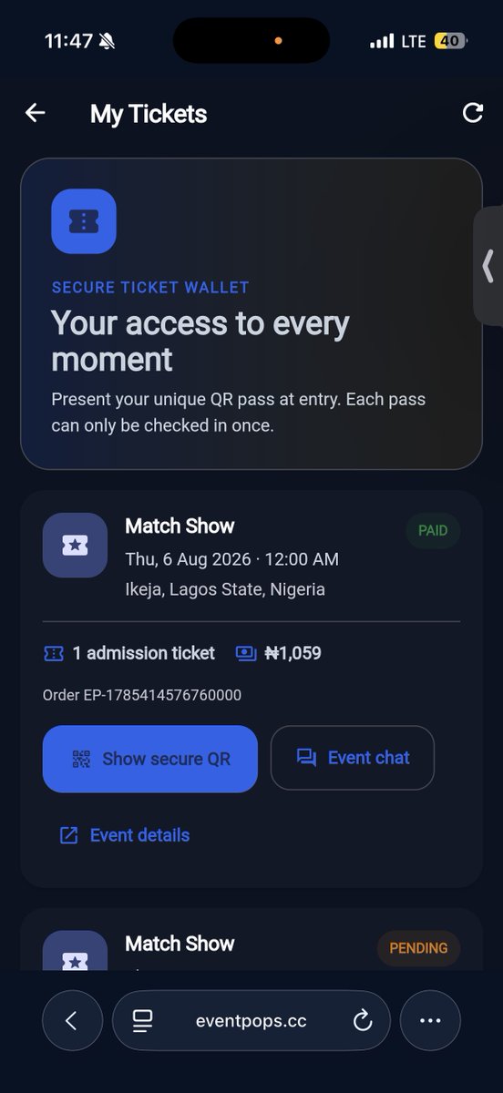 eventpopsNg's tweet photo. 🎟️ Discover the hottest events happening around you with EventPops! From concerts and parties to festivals and exclusive experiences, finding your next event has never been easier.
✨ Browse events
🎫 Book tickets in minutes
🌐 Visit: https://t.co/nwOhnEakQG https://t.co/zee7hUEF4G