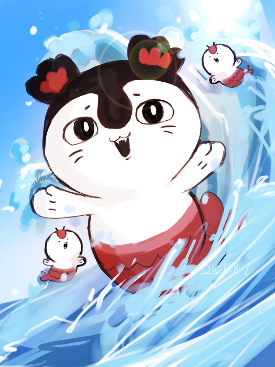 Mlt3760's tweet photo. ちいかわ観てきた記念
セイレーンちゃんおそろしかわいくて好き https://t.co/G2MTbukYDT