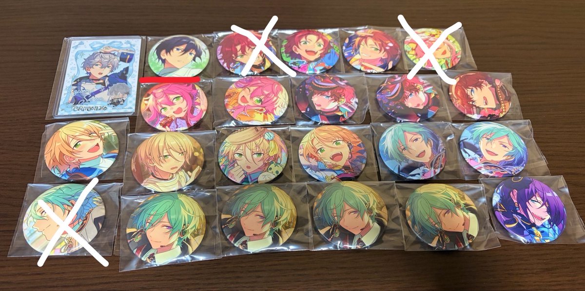 Ringo11260's tweet photo. 【交換】あんスタ イベコレ フィーチャー テーマ SHUFFLE コレクション ぶくスタ アニカフェ アクスタ 5周年 アルバム缶 バラ缶 カプセル 缶バッジ

譲）写真記載

求）同異種）真、泉、レオ、みか、ニキ、なずな、創

（身内分）
司、凛月、一彩、桃李、カンナ、その他

池袋手渡し
郵送（2点〜） https://t.co/wdspPJugEf