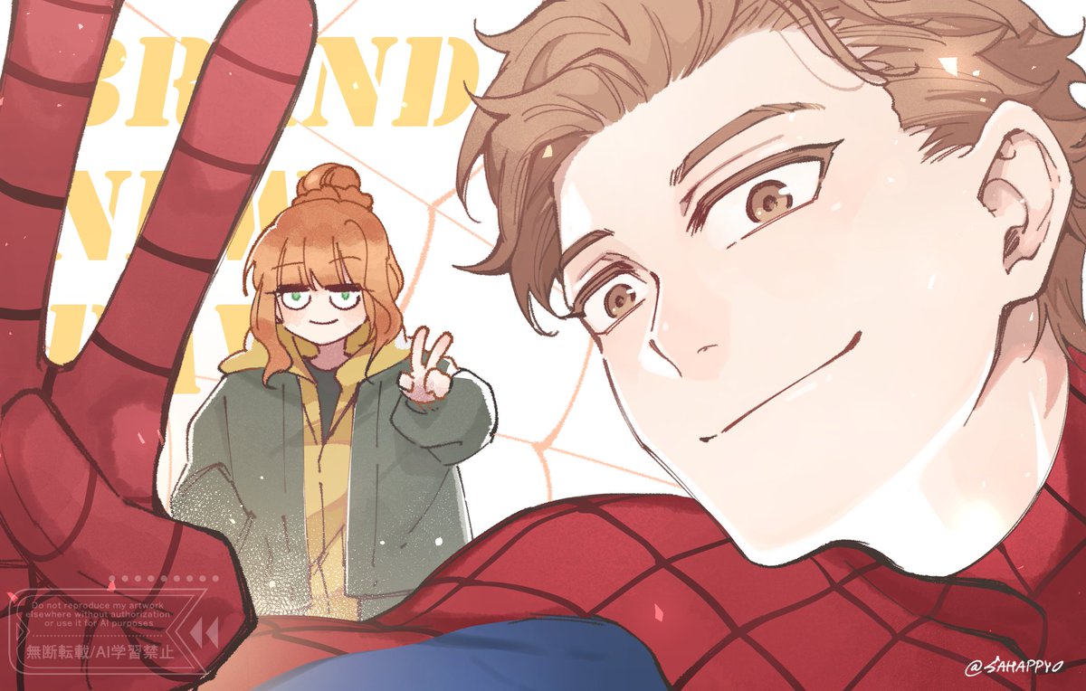 SAHAPPY__'s tweet photo. ✌️🏻
New Day
New Friend 
Peter and Jean 🥳

#SpiderMan #SpiderManBrandNewDay https://t.co/0tRfoUn1qX