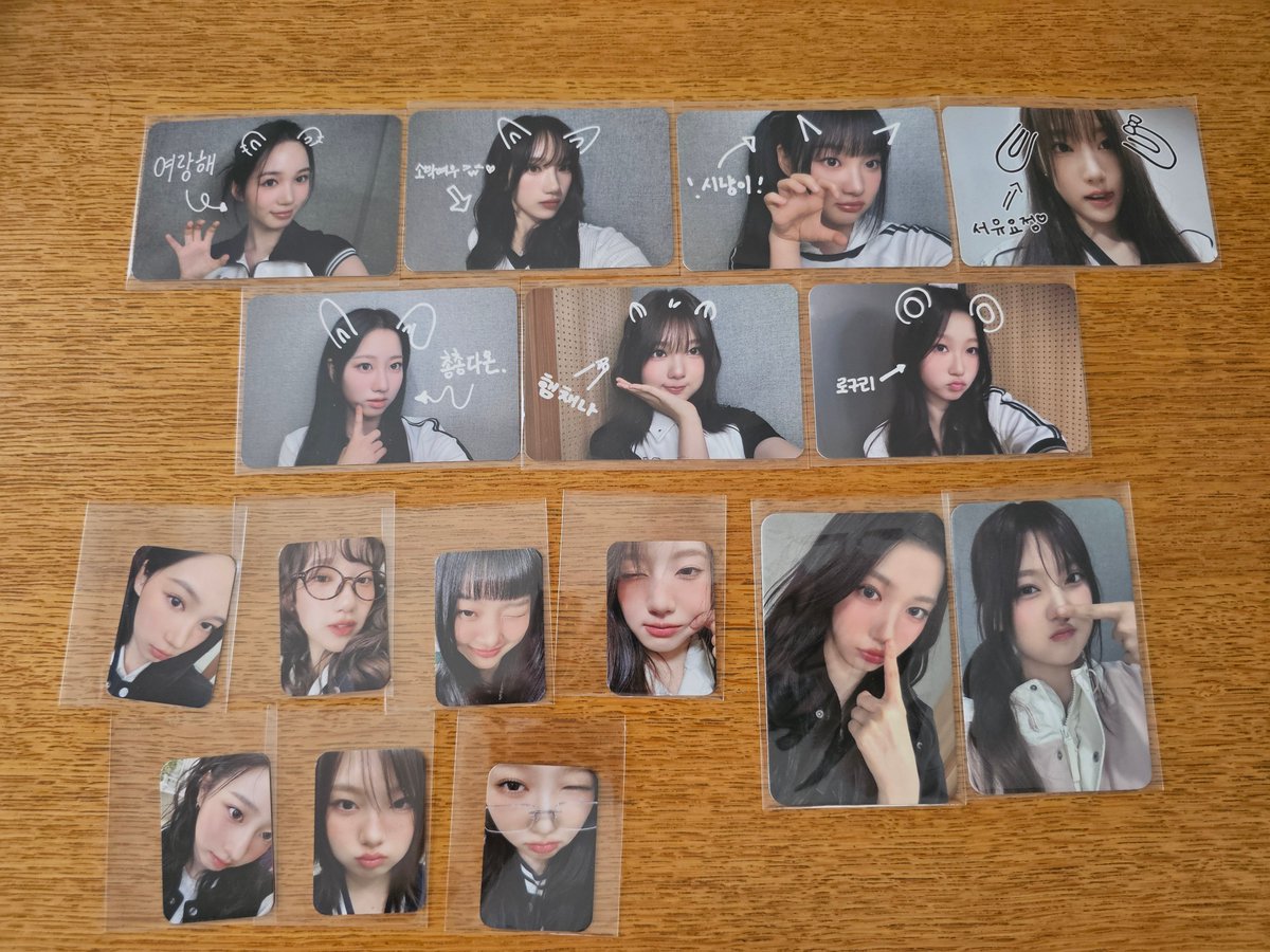 seoyutopia's tweet photo. 手札これだけなんですが交換できるものあったら気軽にお声がけください🙏 https://t.co/b2GJOfFD9o