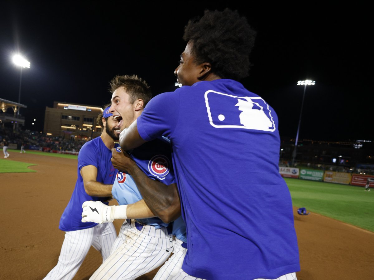 SBCubs's tweet photo. Extra baseball for the price of one!
Wednesday's game resumes at 5:35pm, gates at 5:30pm.
Enjoy Thirsty Thursday pricing for both games.
One ticket gets you both games, grab yours now! 🎟️ https://t.co/rkjd2MI14F https://t.co/V2socstP9L