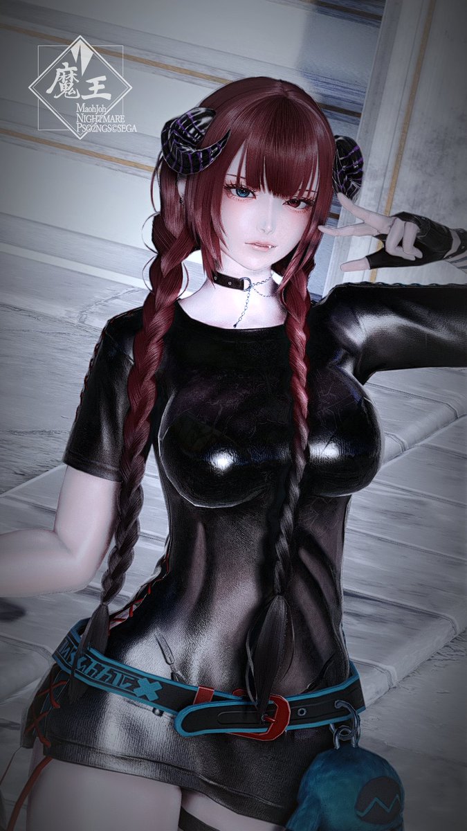 mao_siu's tweet photo. この組み合わせ気に入っちゃった👿

#PSO2NGS_SS https://t.co/y9jBvu95mV
