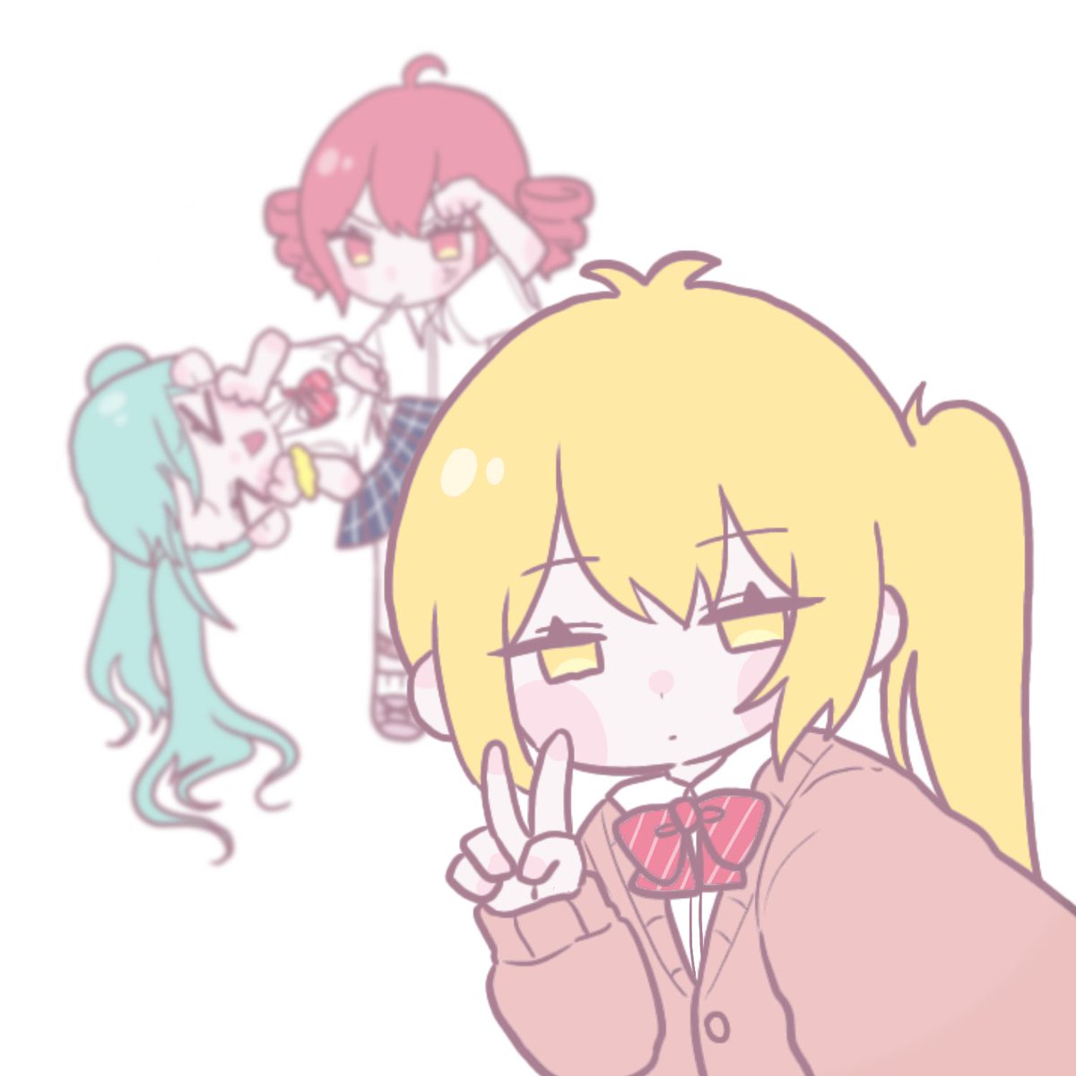 egamu072's tweet photo. #とりぷるばか #初音ミク #重音テト #亞北ネル https://t.co/eHgdtAuLh3