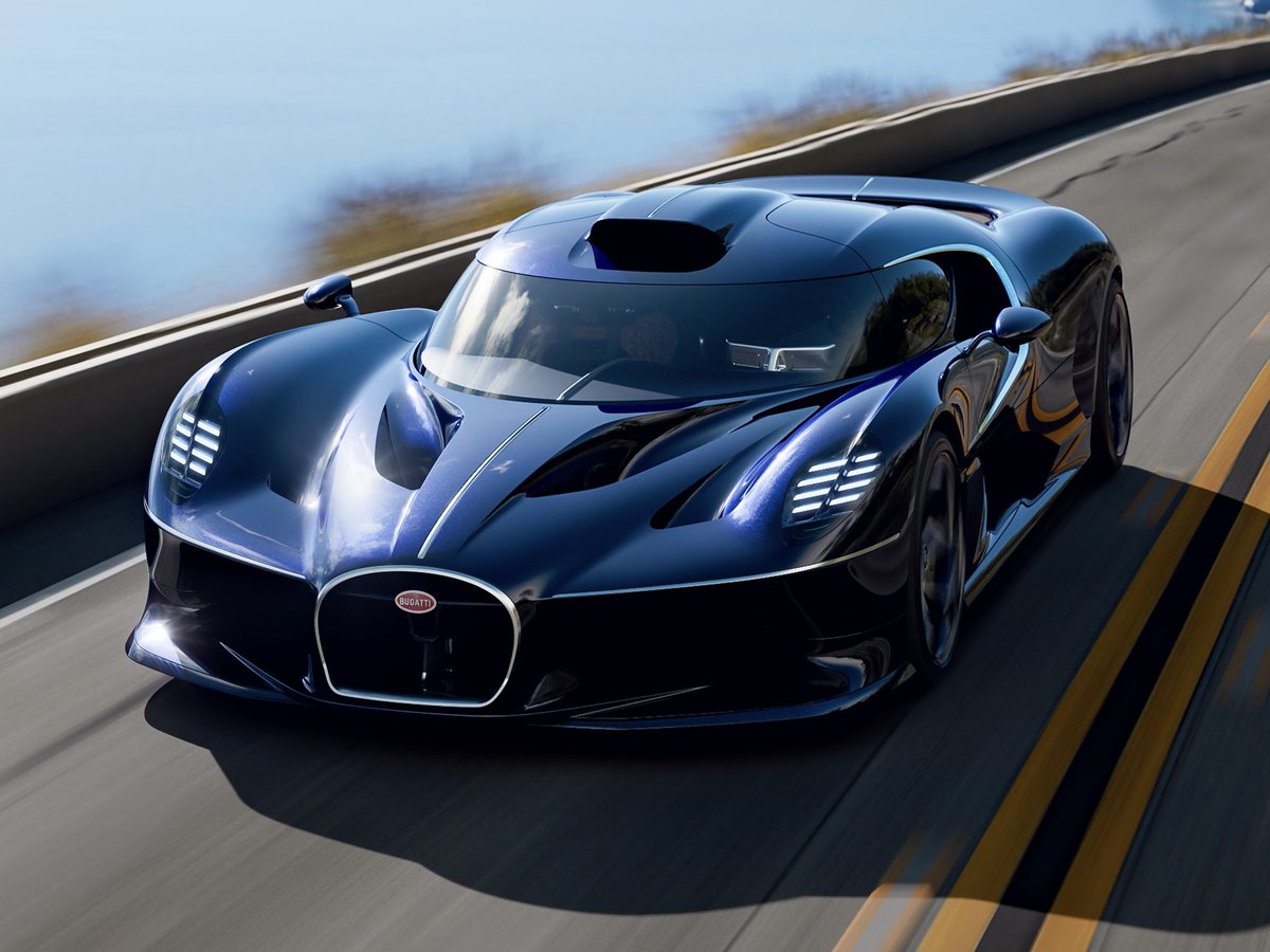 lerdvauto's tweet photo. 🇫🇷✨ Voici la nouvelle Bugatti Destrier ! Reposant sur le châssis de la Bugatti Bolide, elle représente la troisième création du Programme Solitaire de la marque, après la Brouillard et la F.K.P. Hommage.
💬 Qu’en pensez-vous ?
(1/3)
#BugattiDestrier https://t.co/AfgPlhr6sj