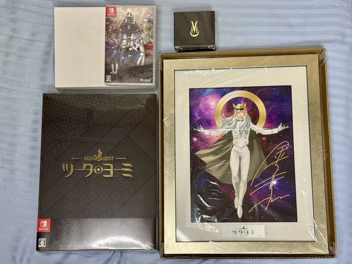 Kツク 神魔画家BOX届いた！✨ 金子一馬さん直筆サイン入り