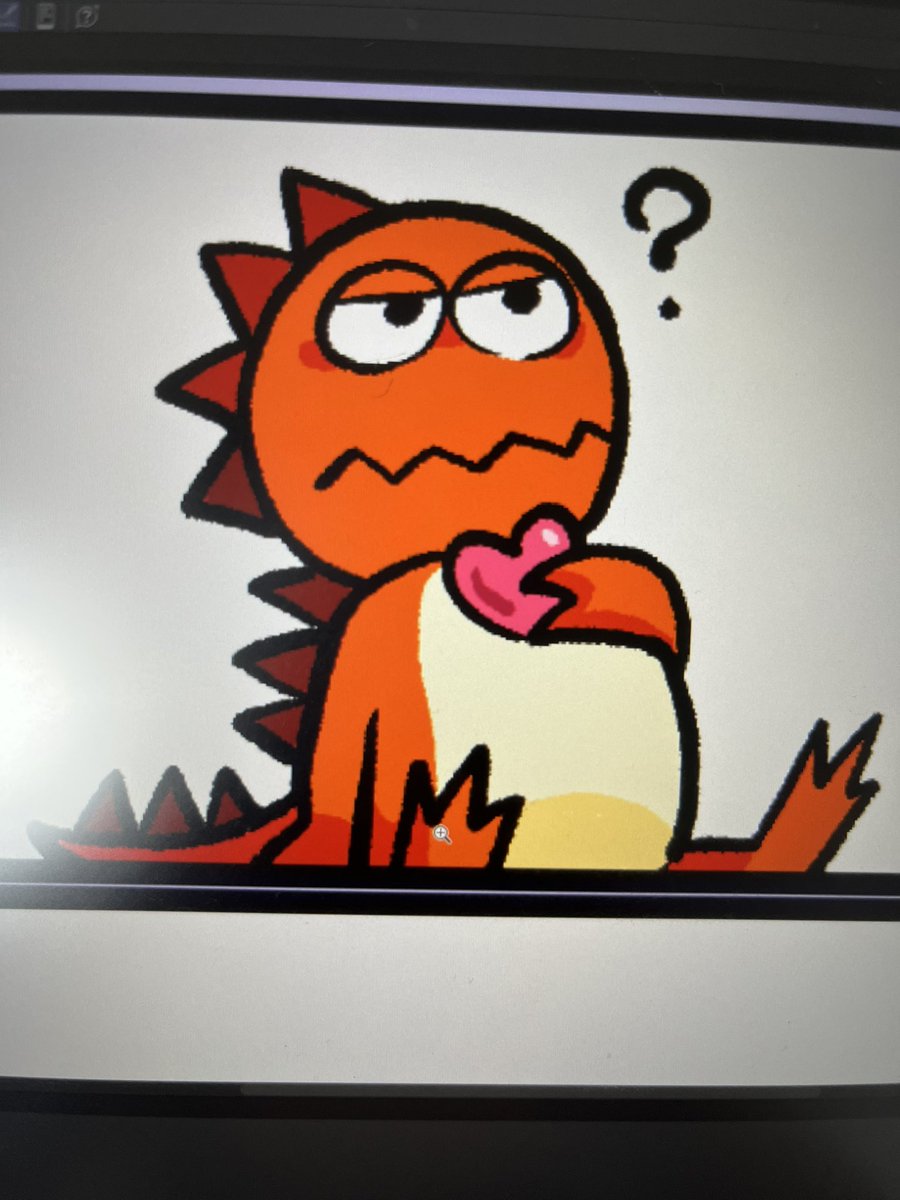 sasi0608's tweet photo. これは支部に載せるであろうちょっとした漫画の恐竜ちゃん。かわいいね https://t.co/JWcjqunbgt