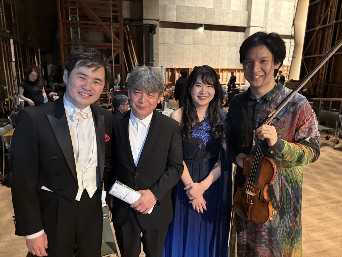 hirokyo_info's tweet photo. 8/6 開催
2026「平和の夕べ」コンサート

【成田達輝&amp;萩原麻未アンコール】
ヨアヒム•ラフ  : 
カヴァティーナ　Op.85-3

ご来場誠にありがとうございました。
平和への祈りを込めたひとときが、皆さまの心に長く響きますように。 https://t.co/QUpSZ3MCFG