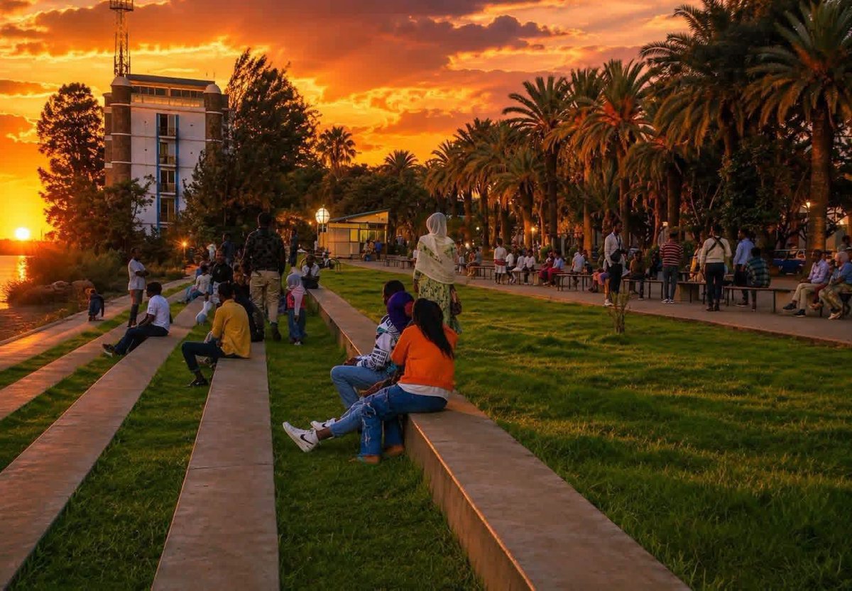 AMECOONLINE's tweet photo. Bahir Dar: Beauty Enhanced by Beauty
Addis Ababa | August 6, 2026 (AMECO):Nestled for centuries in the embrace of nature, caressed
see more :https://t.co/VROdLYVTfv
#AMECO #BahirDarCorridorDevelopment #BahirDar #LakeTana #BlueNile #Ethiopia #Tourism #UrbanDevelo https://t.co/fqZlxQA3BF
