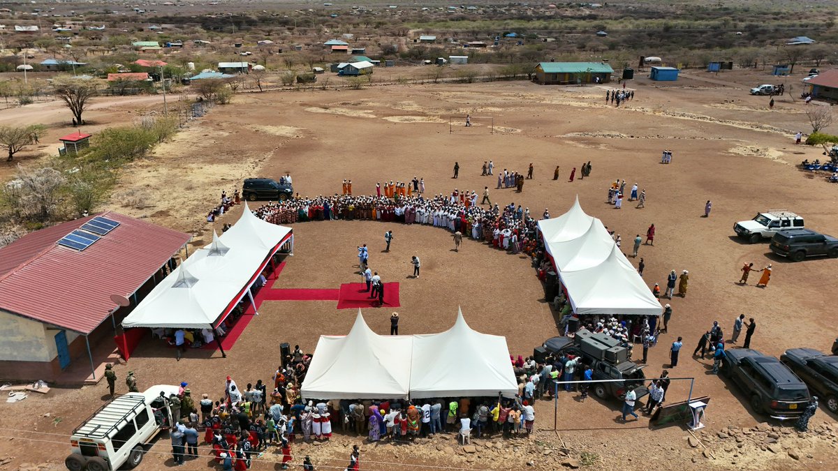 GovMohamudAli's tweet photo. Today, I joined Defence CS Hon. @SoipanTuya , Chief Guest at the Rendille Women Caucus Empowerment Fund fundraiser in Loglogo, Laisamis. We also visited the Loglogo Rescue Centre, which protects survivors of child marriage, FGM and GBV, restoring hope, dignity and opportunity. https://t.co/7P07wvqsvT