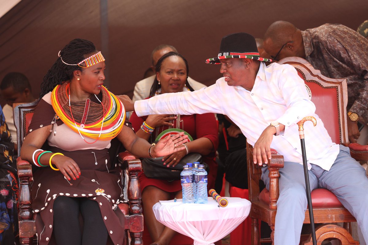 GovMohamudAli's tweet photo. Today, I joined Defence CS Hon. @SoipanTuya , Chief Guest at the Rendille Women Caucus Empowerment Fund fundraiser in Loglogo, Laisamis. We also visited the Loglogo Rescue Centre, which protects survivors of child marriage, FGM and GBV, restoring hope, dignity and opportunity. https://t.co/7P07wvqsvT