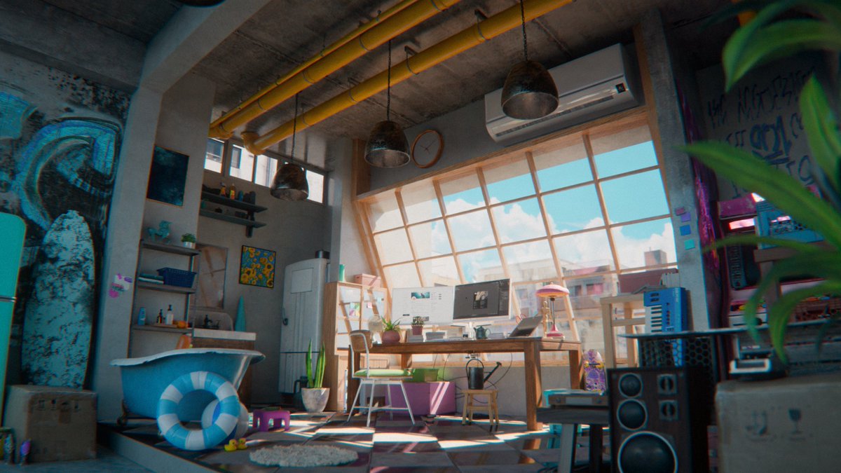 glgrly's tweet photo. Blenderは楽しい！ https://t.co/4cMnuEiWqN
