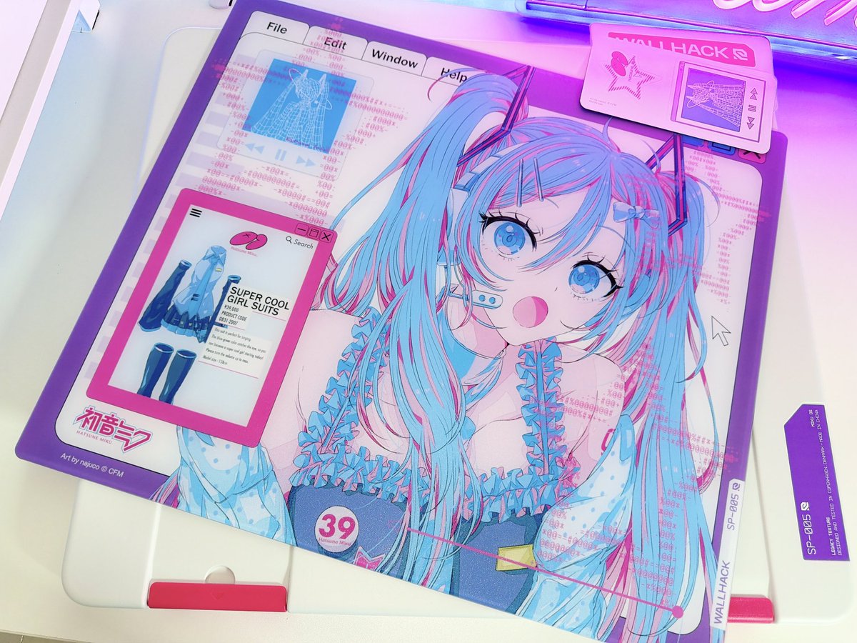 appllle_chan's tweet photo. WALLHACK『 SP-005 Miku OS 』
Amazon Japanにて販売中❕

そしてもうすぐ初音ミクさんのお誕生日🎂✨

ぜひチェックしてみてください👀

そして公式サイトにてりんごちゃん🍎
専用クーポンコード【 RIN5 】を使用で
10％OFFで購入できちゃいます🛒

#WALLHACK https://t.co/tEPRxMpeFm