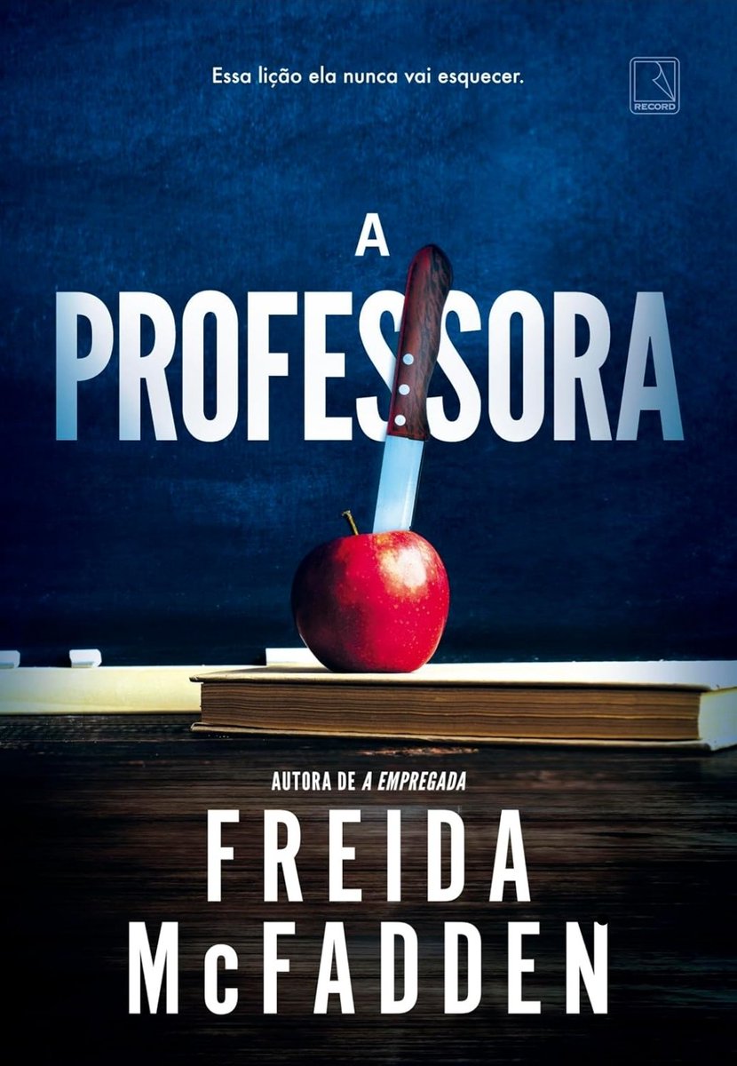 readscel's tweet photo. "A Professora" - Freida McFadden

DE R$33,15 POR R$26,50 com cupom RECORD20

https://t.co/WAwsQea7Qs

CUPOM EM LIVROS DA EDITORA RECORD!!! https://t.co/oEjnIQuJYB