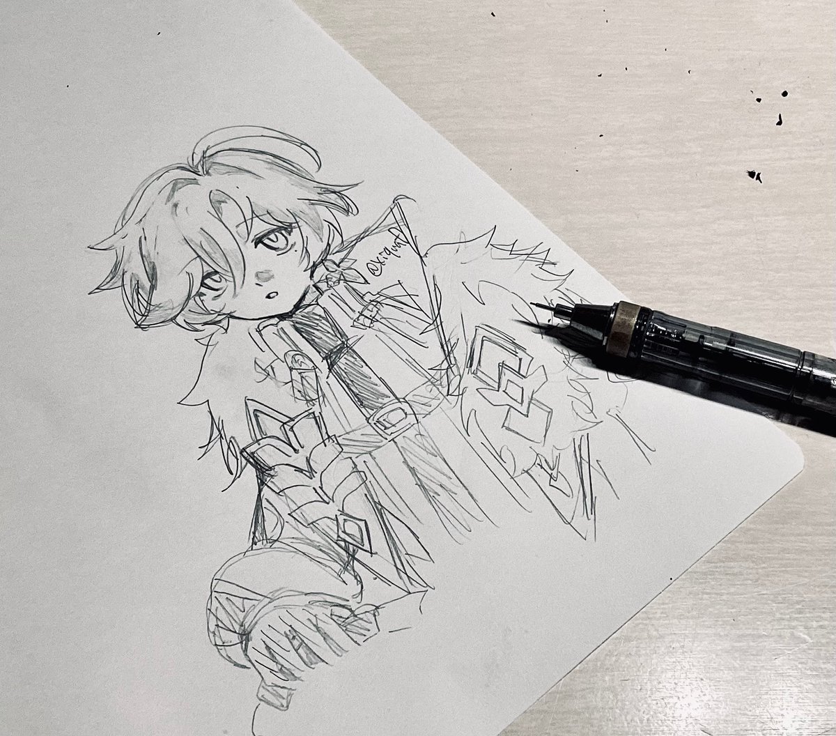 XiqwaD's tweet photo. #原神絵描きさんと繋がりたい
お友達が欲しいので繋タグ失礼します🙏
主にアナログで原神の絵を描いているものです‼️
👤、♻️中心に全反応巡回します！
片思い2日です！ https://t.co/H8r3nSMYY0