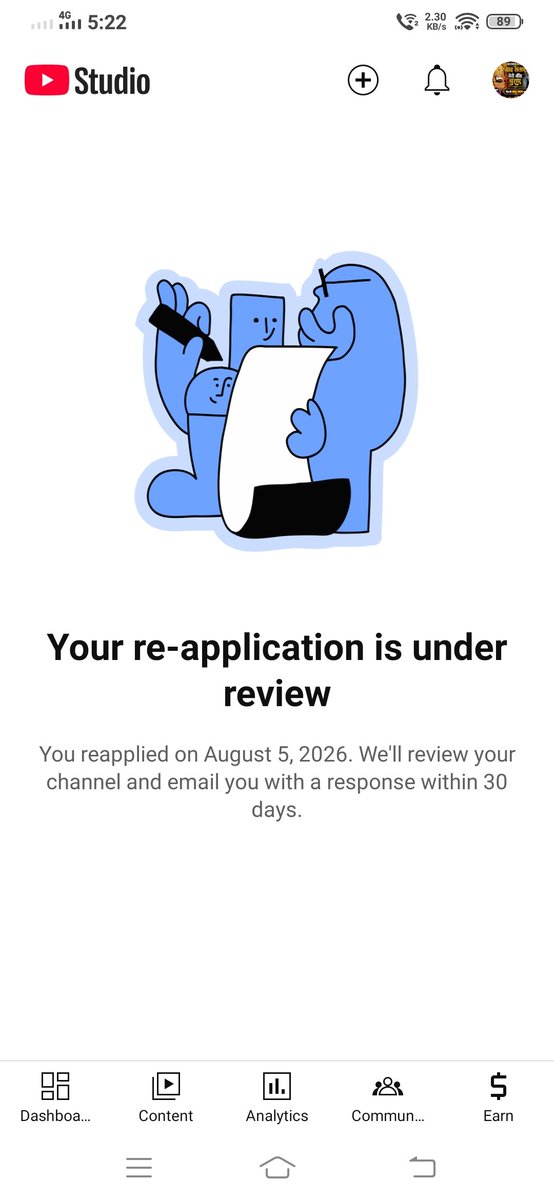 Arvindk06494745's tweet photo. @TeamYouTube Hello to my YouTube family. I re-applied for monetization for my channel, 'AR Filmi Khatu Shyam Bhajan'; it has been 24 hours, but monetization has not yet been enabled. Please, Sir, I request you to enable monetization for my channel. https://t.co/xDbzkQ2SKw