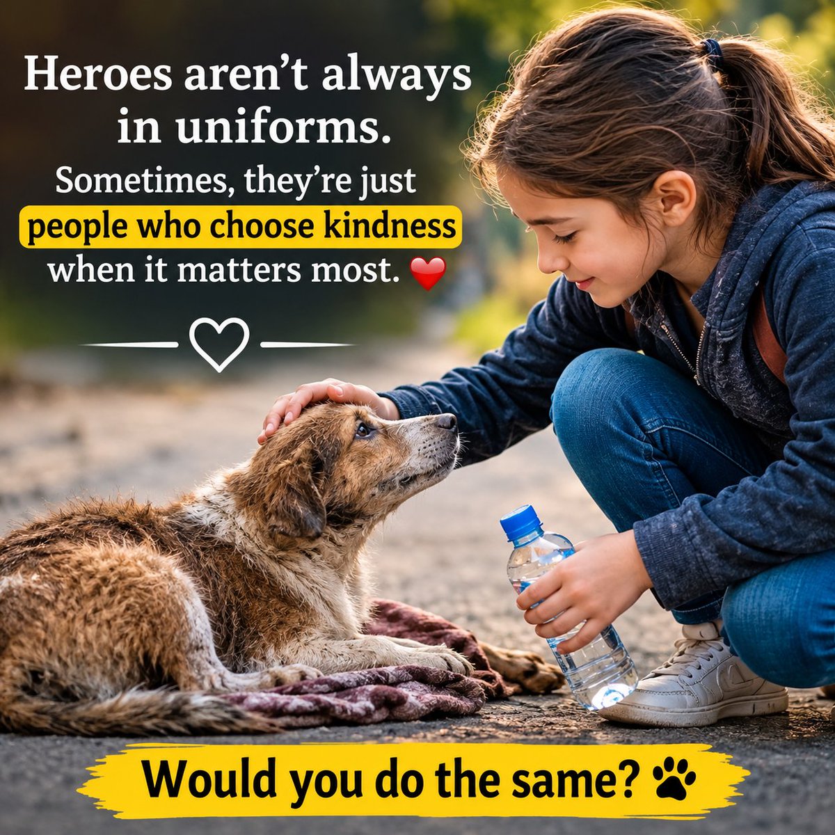 UsaAlicex's tweet photo. kindness Still Exists. https://t.co/KilPbsAkul