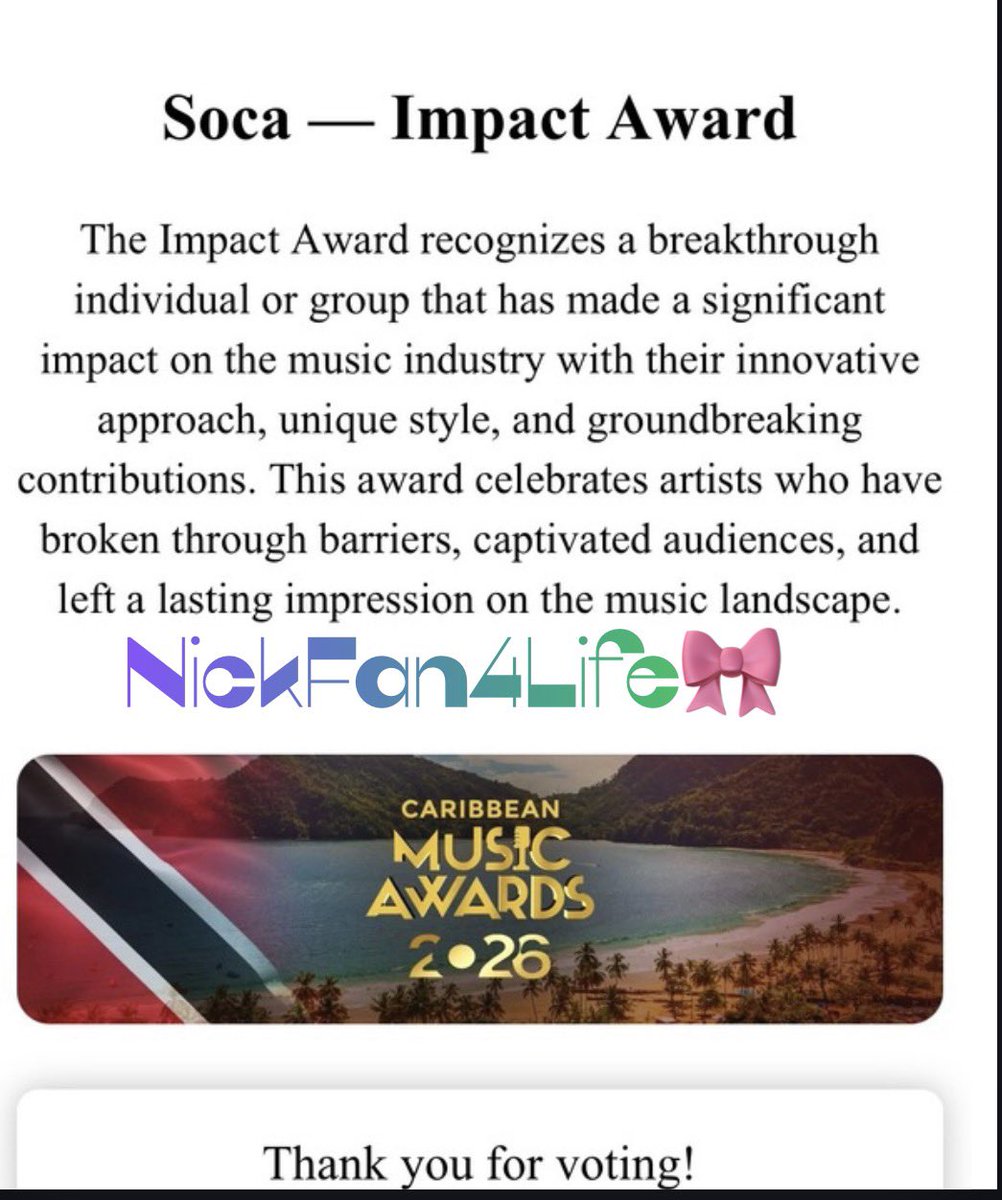PrettyHustlerzz's tweet photo. Happy #Queen Thursday
#Barbz ๐๐งก!
Donโt Forget Support And Vote
To Day For Trinidad Killa Ft @NICKIMINAJ !
The Voting Ends August 10th
For The 2026 ๐ฅ๐ถ๐
#CaribbeanMusicAwards !
โข Support โข #StreamNicki โข Vote โข
๐ณ๏ธ๐ถ๐ฅโข https://t.co/Z6nEft3rBS
#NickiMinaj #BAAB #PF2 #RR #CaribbeanMusicAwards #GagCitySub #Queen