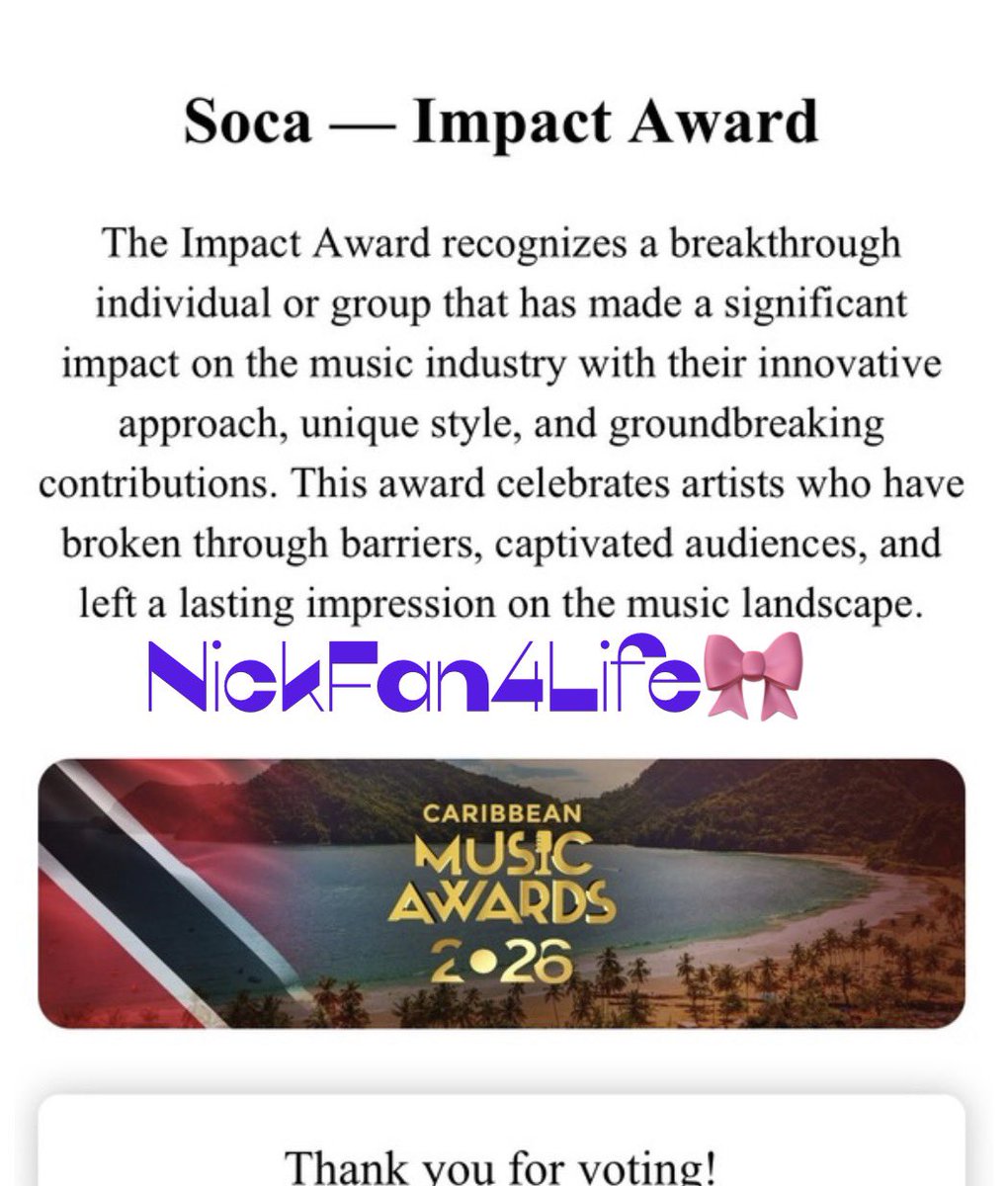 PrettyHustlerzz's tweet photo. Happy #Queen Thursday
#Barbz ๐๐งก!
Donโt Forget Support And Vote
To Day For Trinidad Killa Ft @NICKIMINAJ !
The Voting Ends August 10th
For The 2026 ๐ฅ๐ถ๐
#CaribbeanMusicAwards !
โข Support โข #StreamNicki โข Vote โข
๐ณ๏ธ๐ถ๐ฅโข https://t.co/Z6nEft3rBS
#NickiMinaj #BAAB #PF2 #RR #CaribbeanMusicAwards #GagCitySub #Queen
