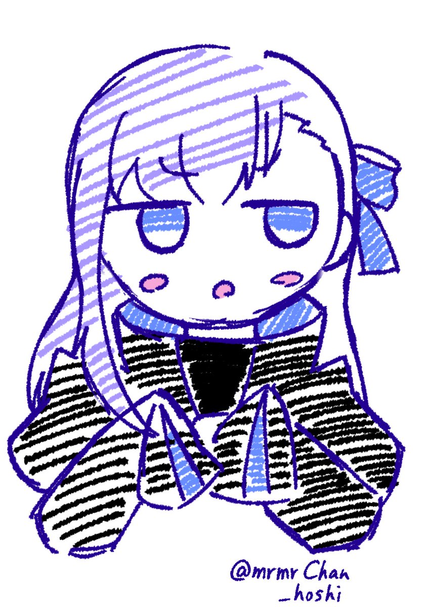 mrmrChan_hoshi's tweet photo. 昨日ペンの太さをミスった落書きメルトリリス( ´•ᴗ•ก )
 #FGO
 #メルトリリス https://t.co/rrHbWn5KnA