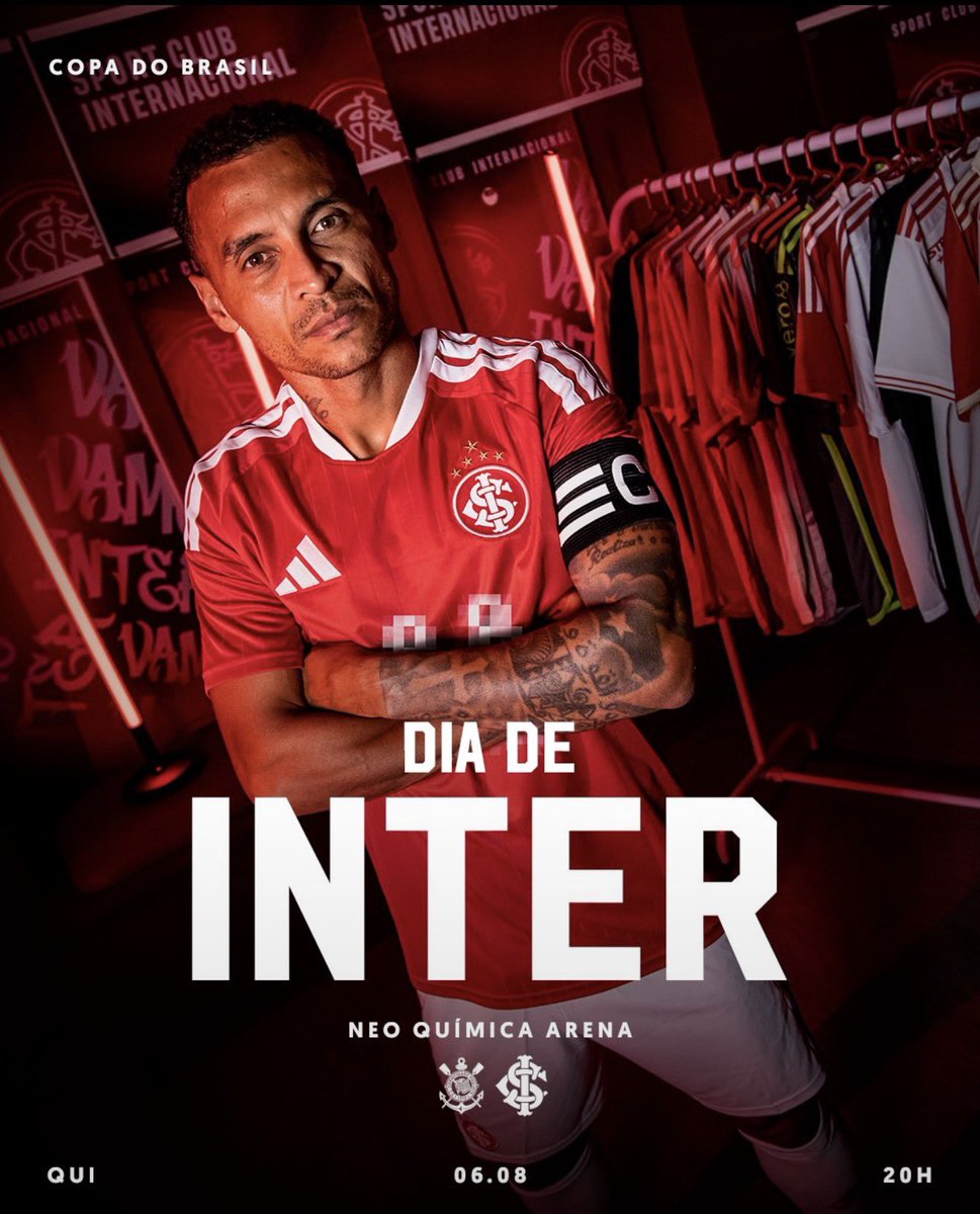 LucasCollar's tweet photo. Chamada do #Inter para o jogo tem o patrocínio master borrado. Informação que tenho é que clube terá uma marca estampada na partida diante do Corinthians. Não será algo fixo - mas trata-se de uma grande empresa. https://t.co/WaHQb3aExg