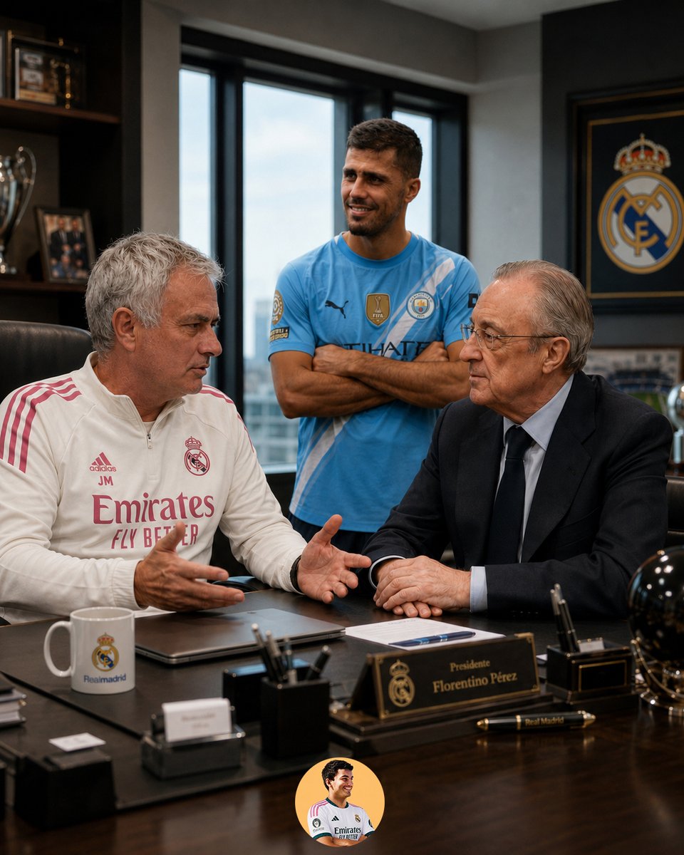 SrNaninho's tweet photo. 🚨💣 #RADIOESTADIO 🇪🇸

El Real Madrid va a reaccionar al interés del Barcelona PRESIONANDO MÁS por el fichaje de Rodri Hernández.

José Mourinho está insistiendo al club para que le fichen, porque no quiere que fracasen y se lo lleve el Barça.

(@AlbertoPereiro) https://t.co/SWVXsH0TbW