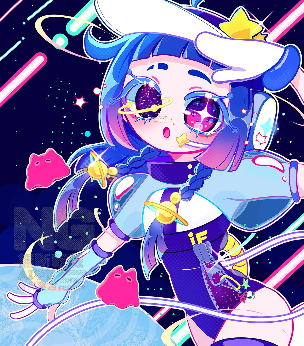 Iamaburayu's tweet photo. 🪐💫🌟💫🚀
#oc #illustrationㅤ https://t.co/0MyB6skIGx