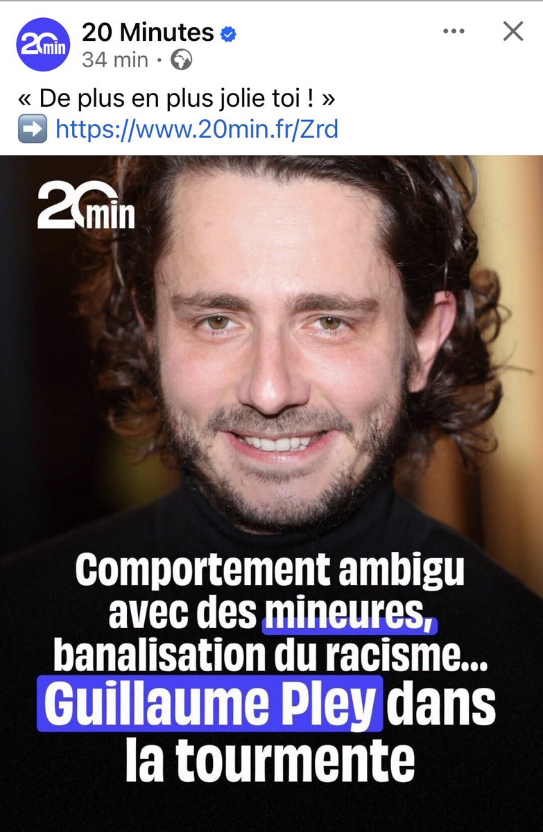 le_jarl's tweet photo. Le nouvel homme à éteindre avant les présidentielles…. 
C’est qu’il est sans aucun doute dans le vrai. Attention, il y a plus de 10 ans, @guillaumepley a dit à une jeune fille qu’elle était de plus en plus jolie…. ! C’est très très grave. https://t.co/c6YFktiaAF