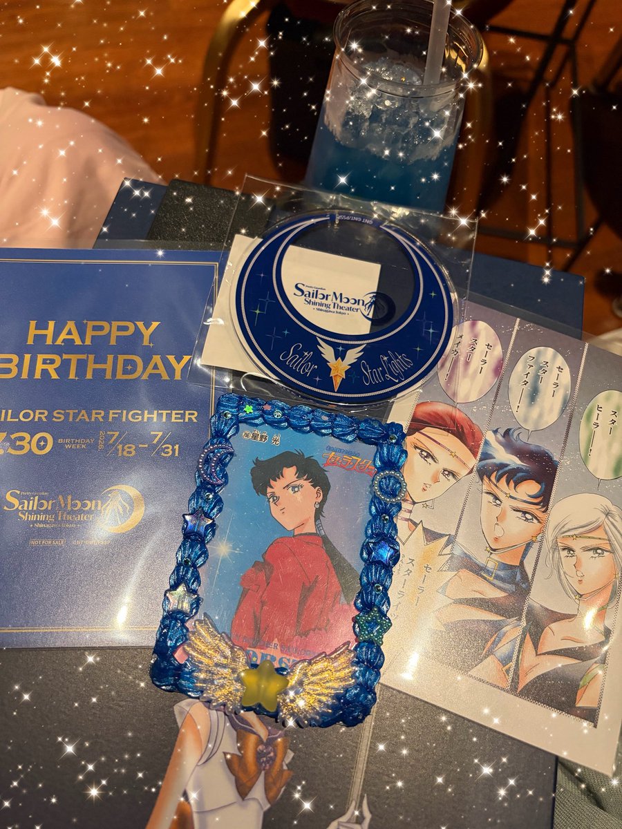 mercury6864's tweet photo. 7月30日
星野光バースデー＆マイバースデー💙
すっごく楽しい1日でした！
朝からケーキを食べて、STSTへ❤️‍🔥
朝から晩までありがとう😭🫶
いろいろあっても友に会うと元気出る‼️
そして無事silver沼へ…𝑳𝑶𝑽𝑬_____ https://t.co/EyTfB0iPXu