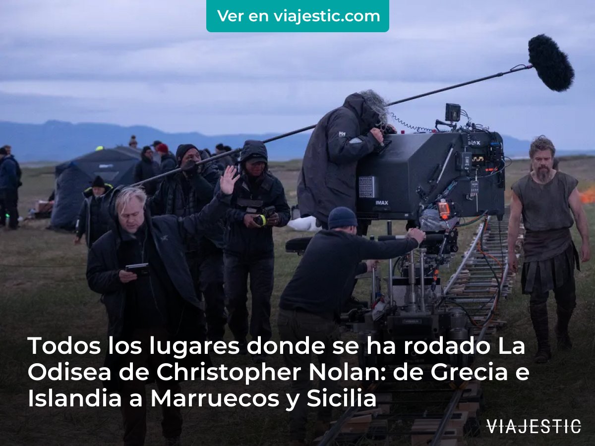 viajestic's tweet photo. Grecia, Marruecos, Islandia, Malta, Escocia e Italia son algunos de los espectaculares escenarios reales elegidos por Christopher Nolan para la película La Odisea. 
 
#Viajestic https://t.co/Imz7wlGcJZ