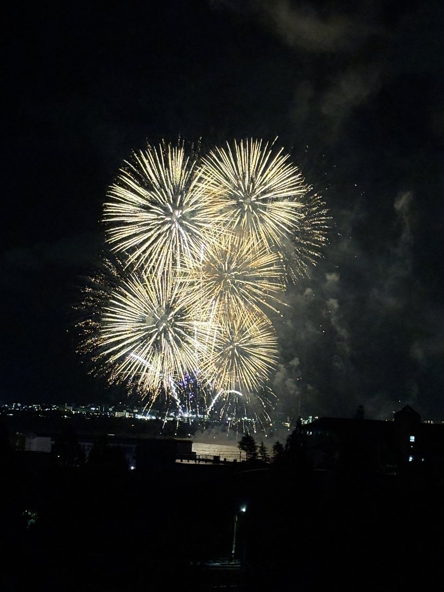 tandm2's tweet photo. 琵琶湖花火大会
だんだん写真が下手になっていく😱
今回は最後にドローンが登場したよ。
帰ってしまって見てない人多いだろうな https://t.co/gaYi1jk9zM