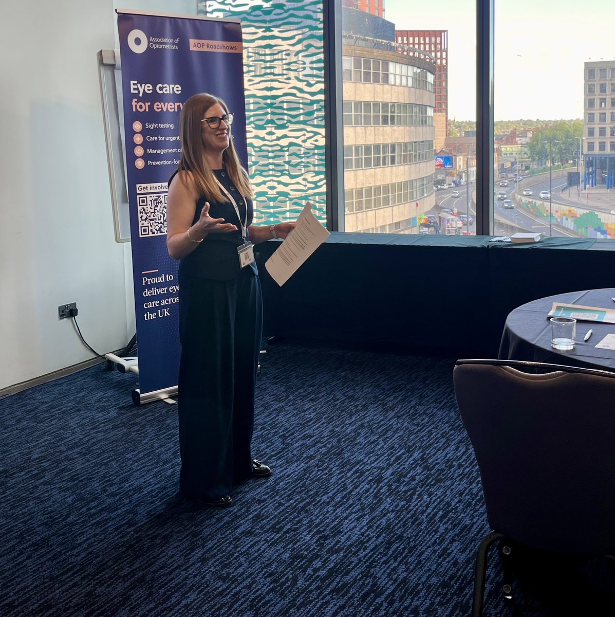 The_AOP's tweet photo. Last night, our roadshow arrived in Birmingham, and it was an engaging evening focused on raising the profile of community optometry.

We look forward to welcoming you at our final roadshow stop in Belfast on 14 September. https://t.co/IAh6CCZ6oT