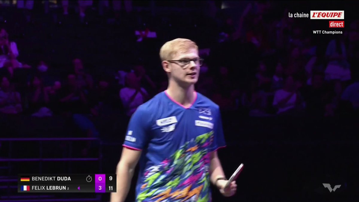 actu_ping's tweet photo. Félix taille patron 
WTT Champions Yokohama 2026 
Simple Homme
8ème de finale 
🇩🇪 Benedikt DUDA - Félix Lebrun 🇫🇷 0-3
Nouvelle victoire en 3 manches pour Félix, qui poursuit sa domination sur ce WTT Champions
Prochaine étape samedi avec un quart de finale face à Hiroto Shinozuka 🇯🇵